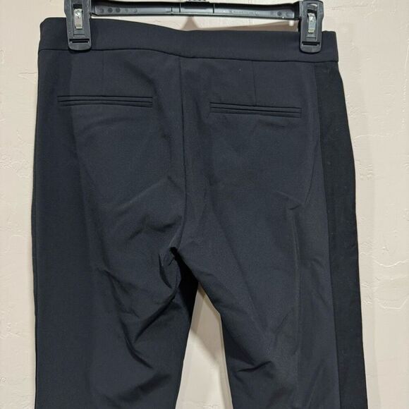 Rebecca Taylor Ava Tech Pants Women's Size 4 Black Slim Fit Classy EUC - Picture 5 of 8